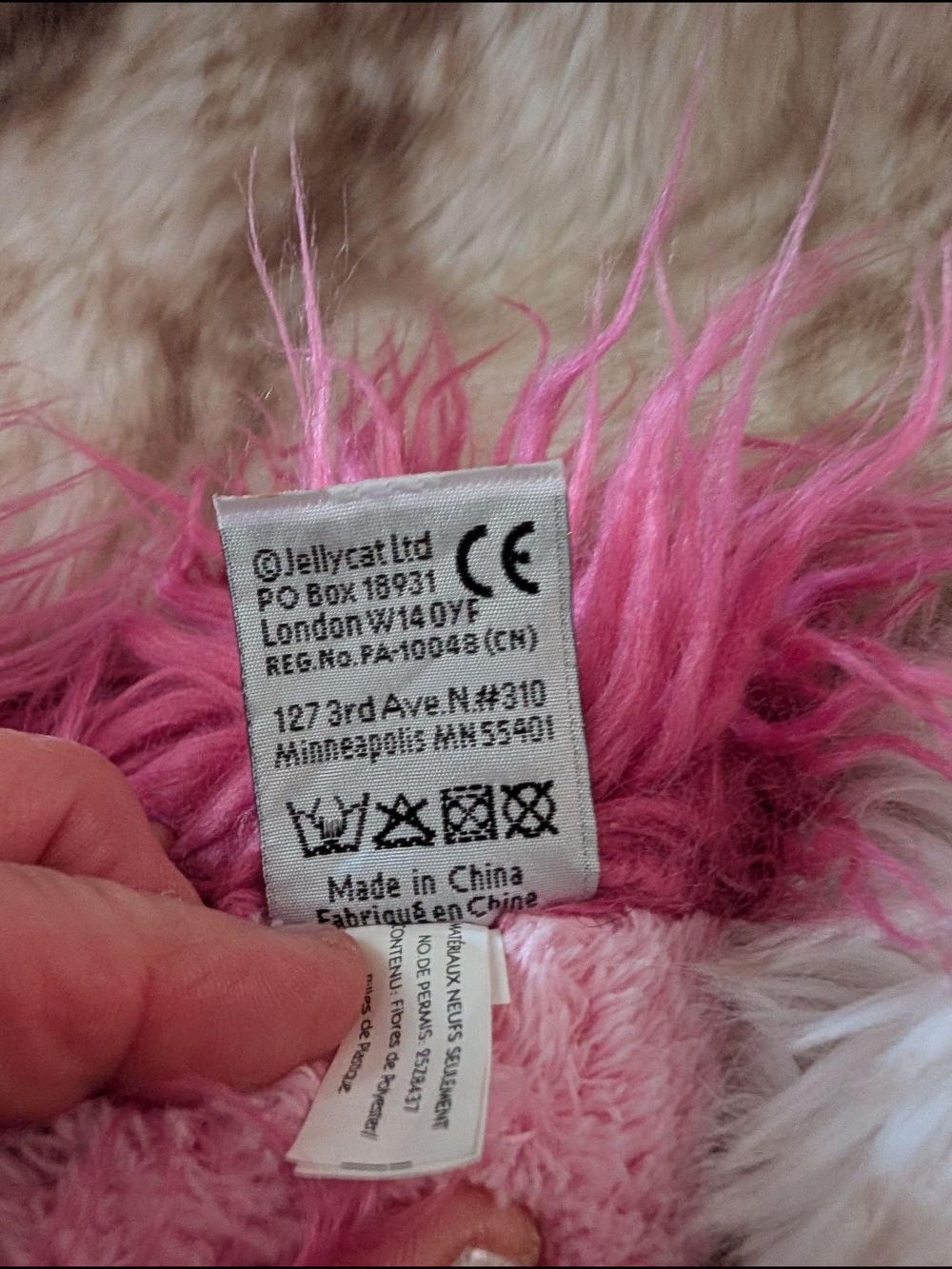 Jellycat Fenella Flamingo Fluffy Plush Toy - Picture 3 of 10